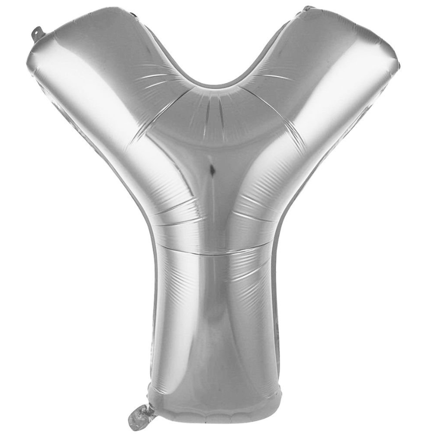 Folyo Balon 40 Gümüş Y 40 İnç 100 Cm